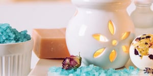 items for a relaxing bath