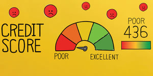 credit score poor to excellent poor 436