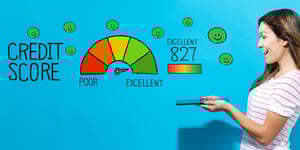 person-excited-about-credit-score