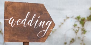 Wedding sign 